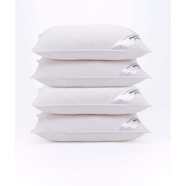 Adam Home Feathers & Down Blend L75 x W50cm Firm Support Pillow